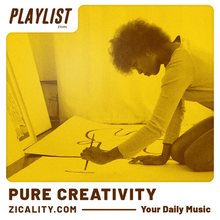 Music playlist on Spotify by Zicality named PURE CREATIVITY